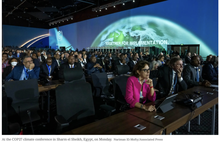 Global Leaders Convene for Climate Summit