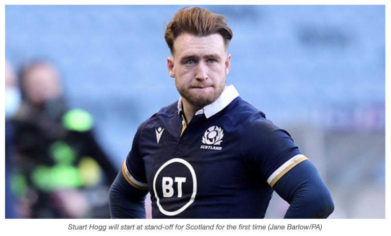 Ex-Scotland rugby captain Stuart Hogg reveals rehab has sparked ‘reset’