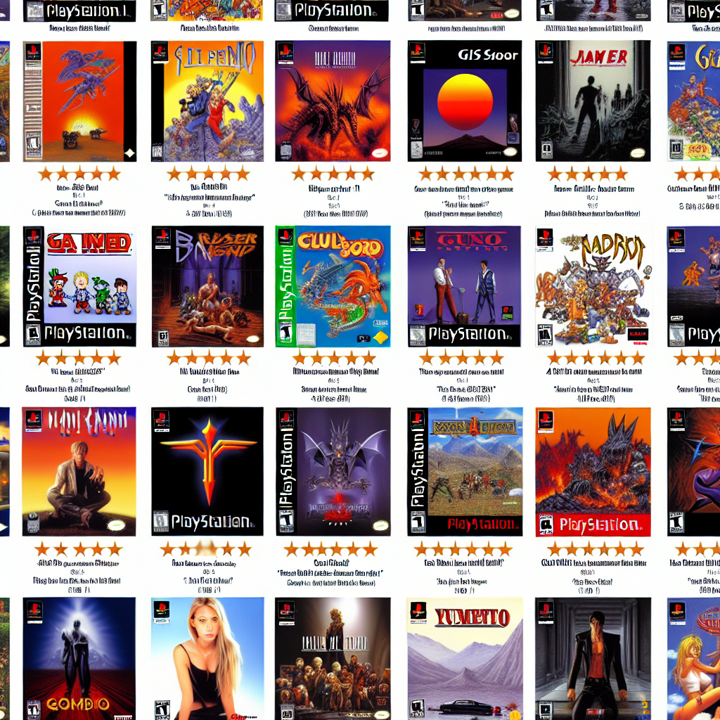 PlayStation 1 Game Reviews: Critically Acclaimed Titles and Cult Classics