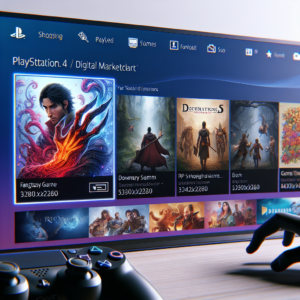PlayStation 4 Digital Marketplace: Buying and Downloading Games