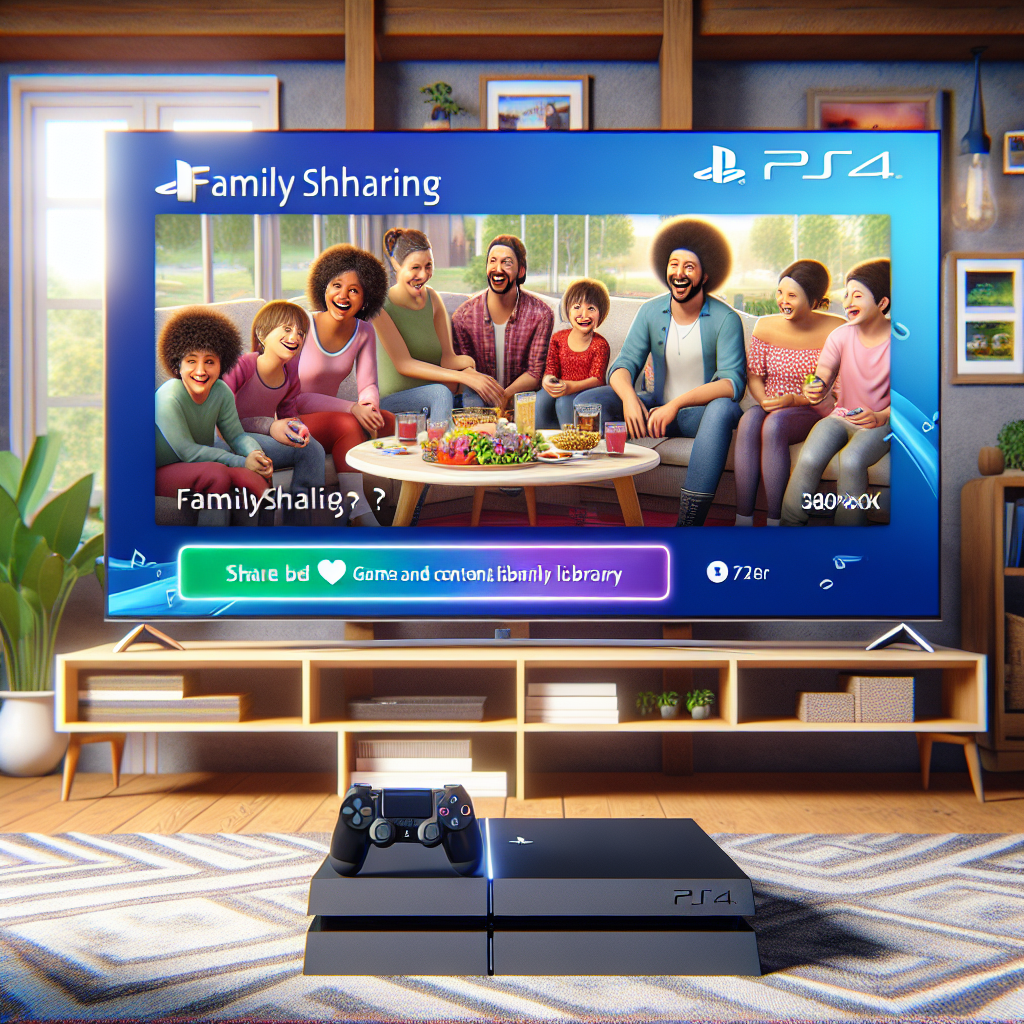 PlayStation 4 Family Sharing: Sharing Games and Content with Loved Ones