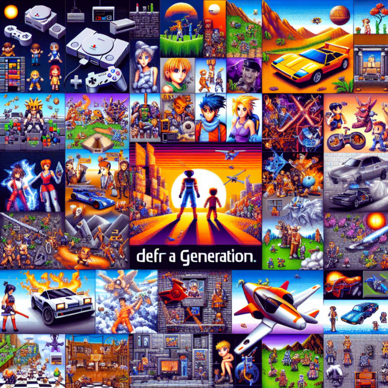 PlayStation 1 Classics: Nostalgic Games That Defined a Generation