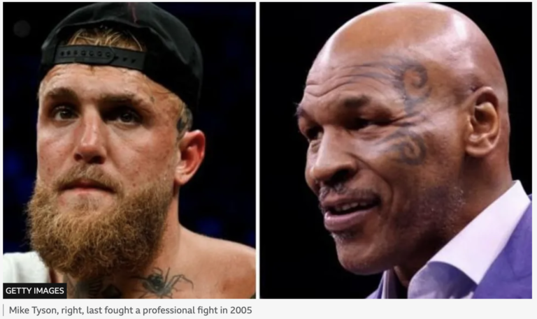 Mike Tyson v Jake Paul sanctioned as professional boxing match