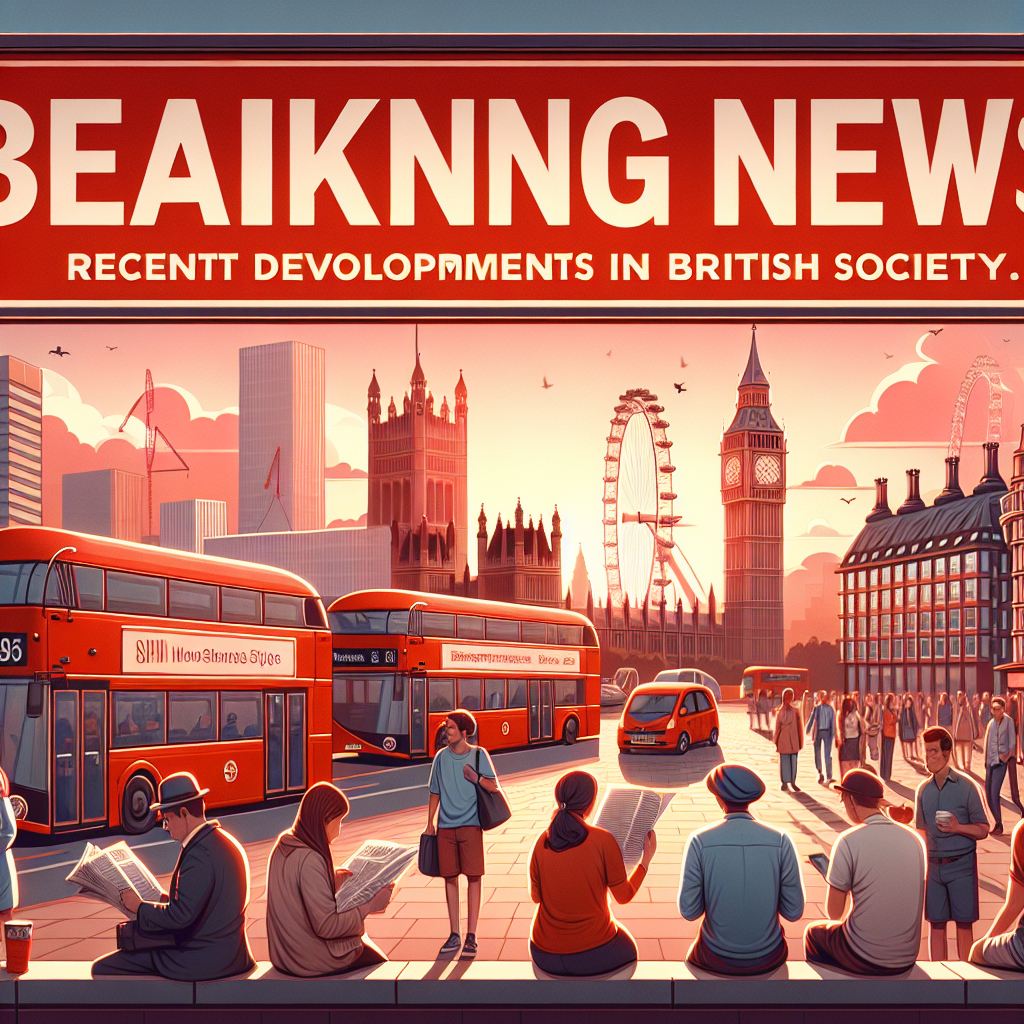 Breaking News: Recent Developments in British Society