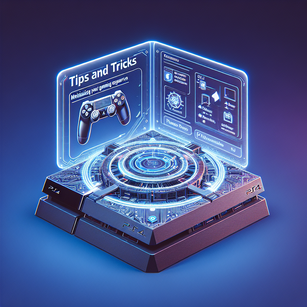 PlayStation 4 Tips and Tricks: Maximizing Your Gaming Experience