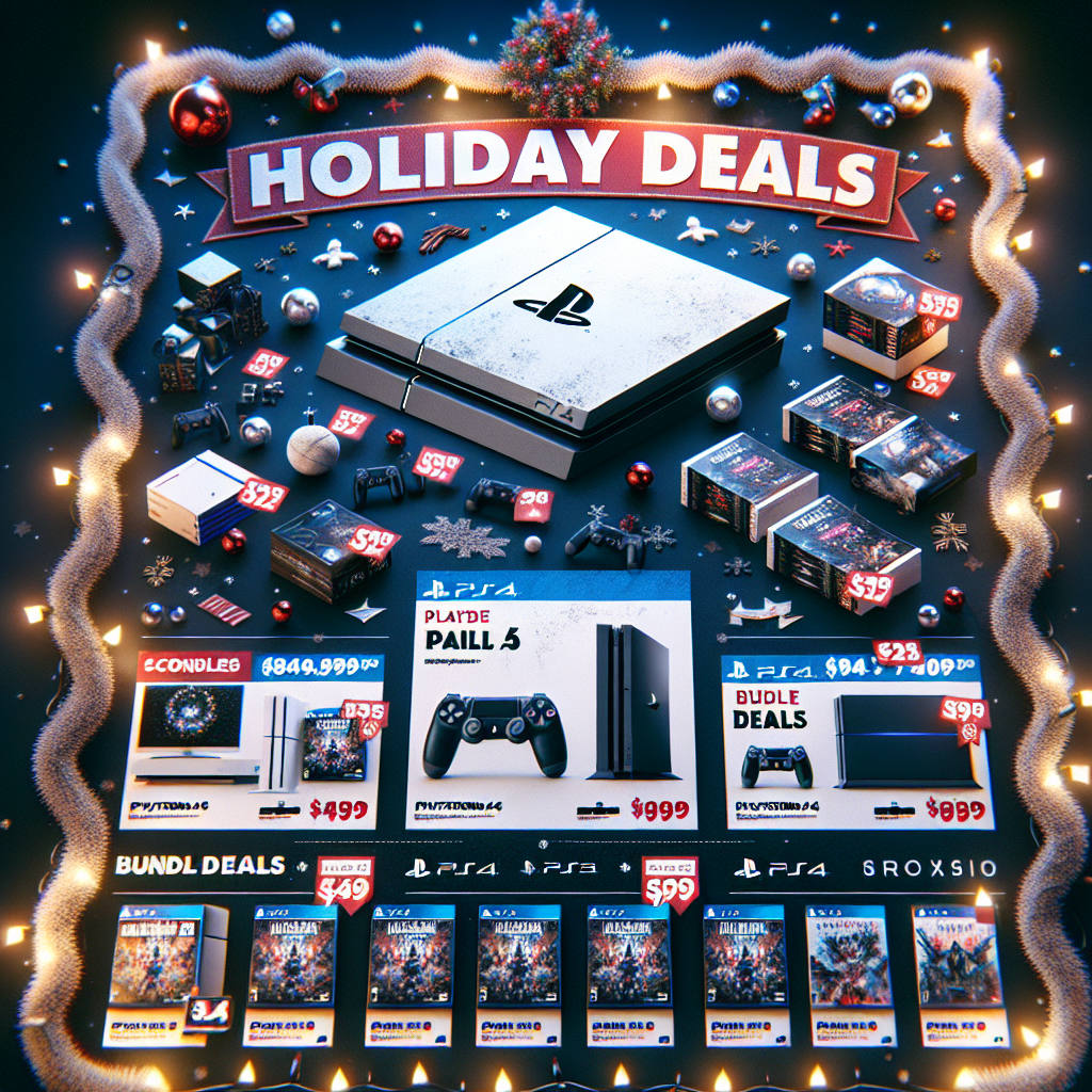PlayStation 4 Holiday Deals: Discounts and Bundles for Gamers