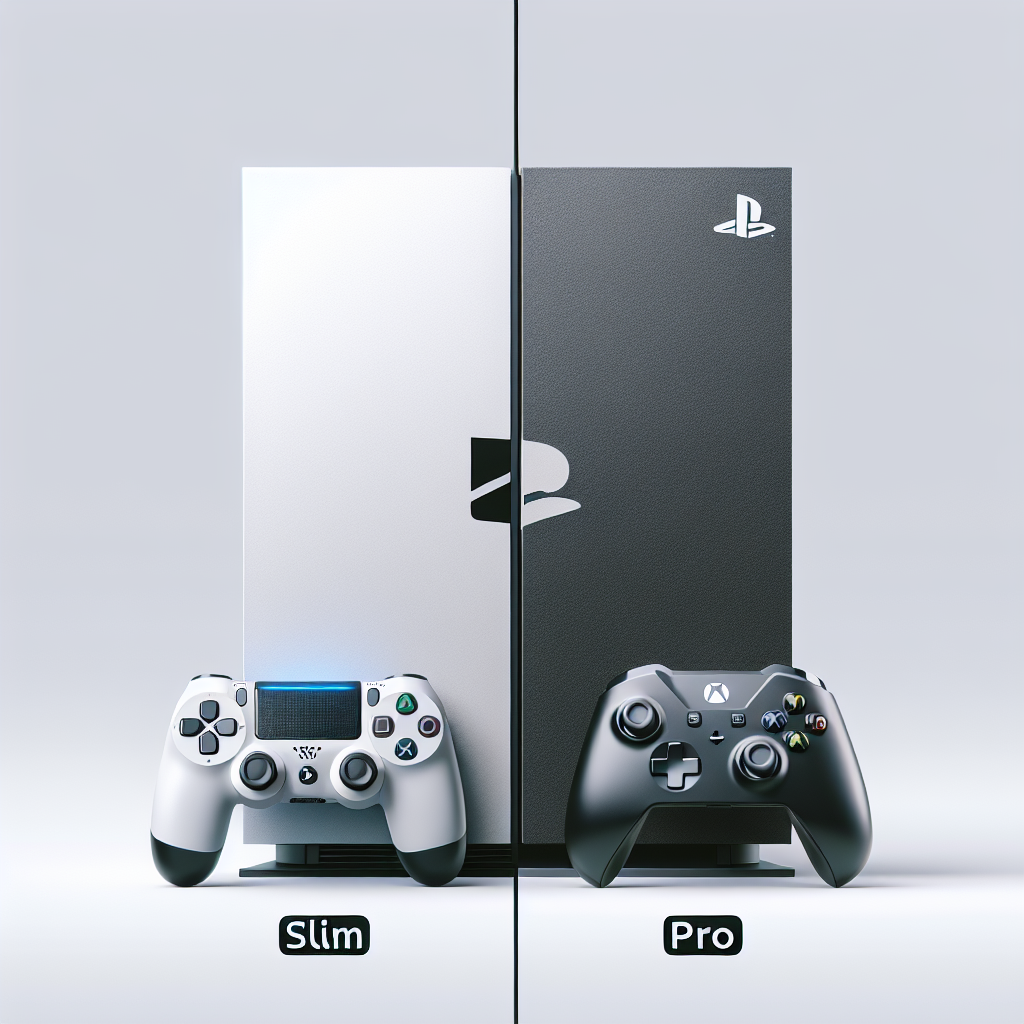 PlayStation 4 Slim vs. PlayStation 4 Pro: Choosing the Right Console